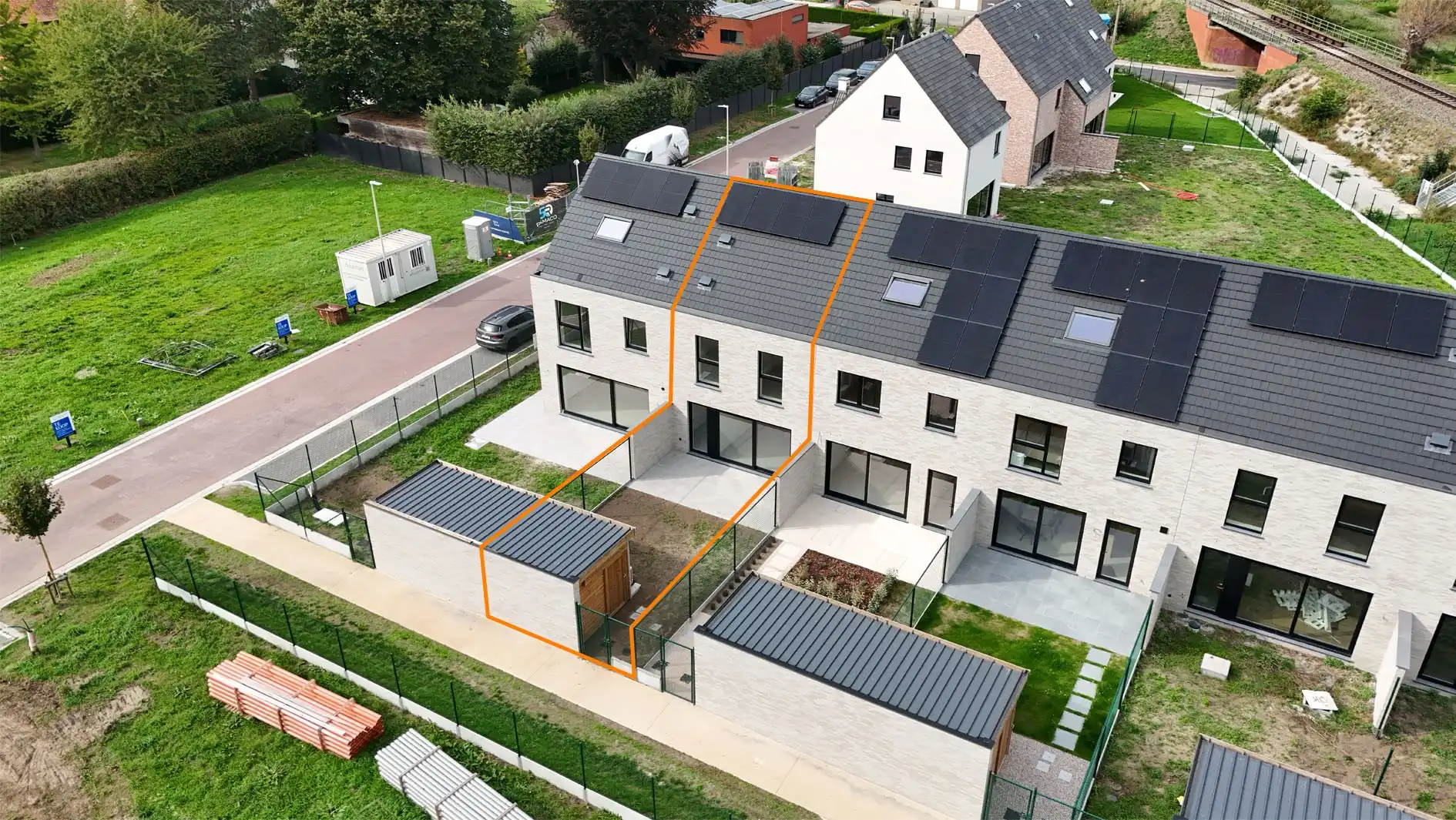 Energiezuinige nieuwbouwwoning met tuin te huur in Evergem foto 19