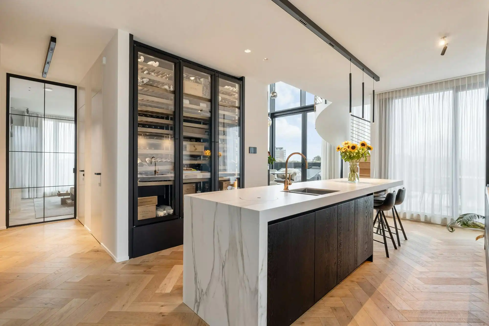 Penthouse L’estrade: uitzonderlijk wonen boven Hasselt foto 9