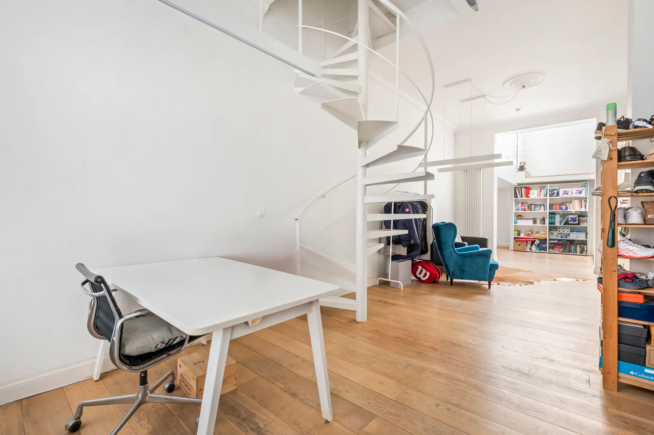 ANTWERPEN-Duplex-appartement met herenhuis karakter! foto 3