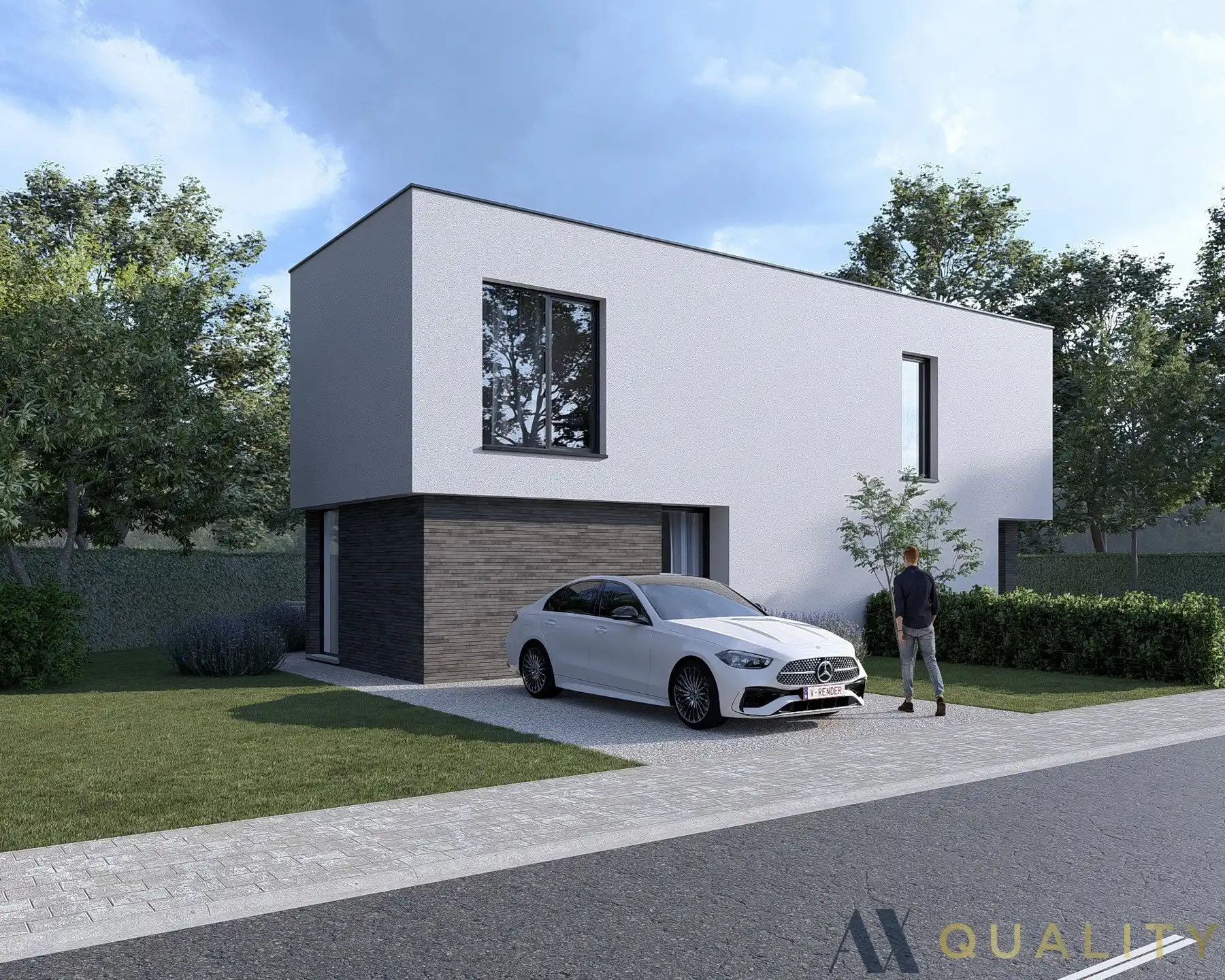 Halfopen nieuwbouwwoning nabij het centrum van Bornem foto 3