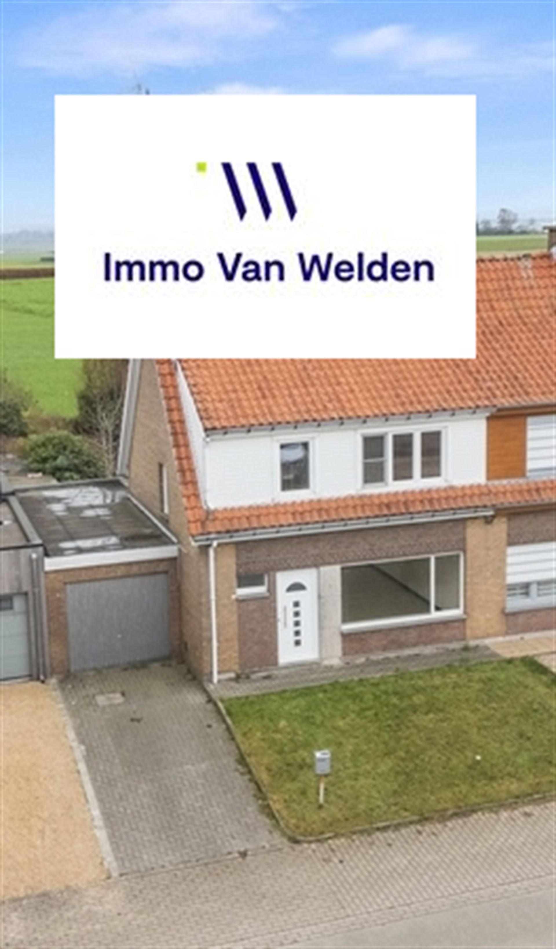 Te renoveren halfopen woning met garage en tuin in landelijke omgeving te Wortegem-Petegem. foto 5