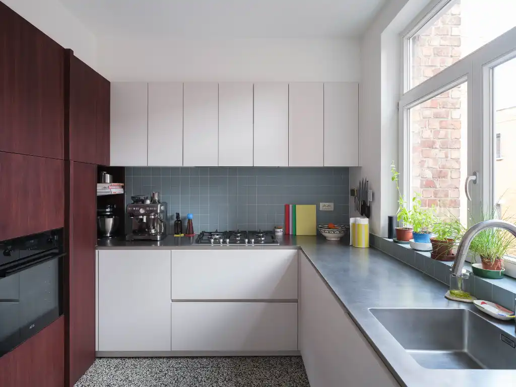Architecturaal en stijlvol appartement met prachtig uitzicht nabij het station Gent-Sint-Pieters foto 4