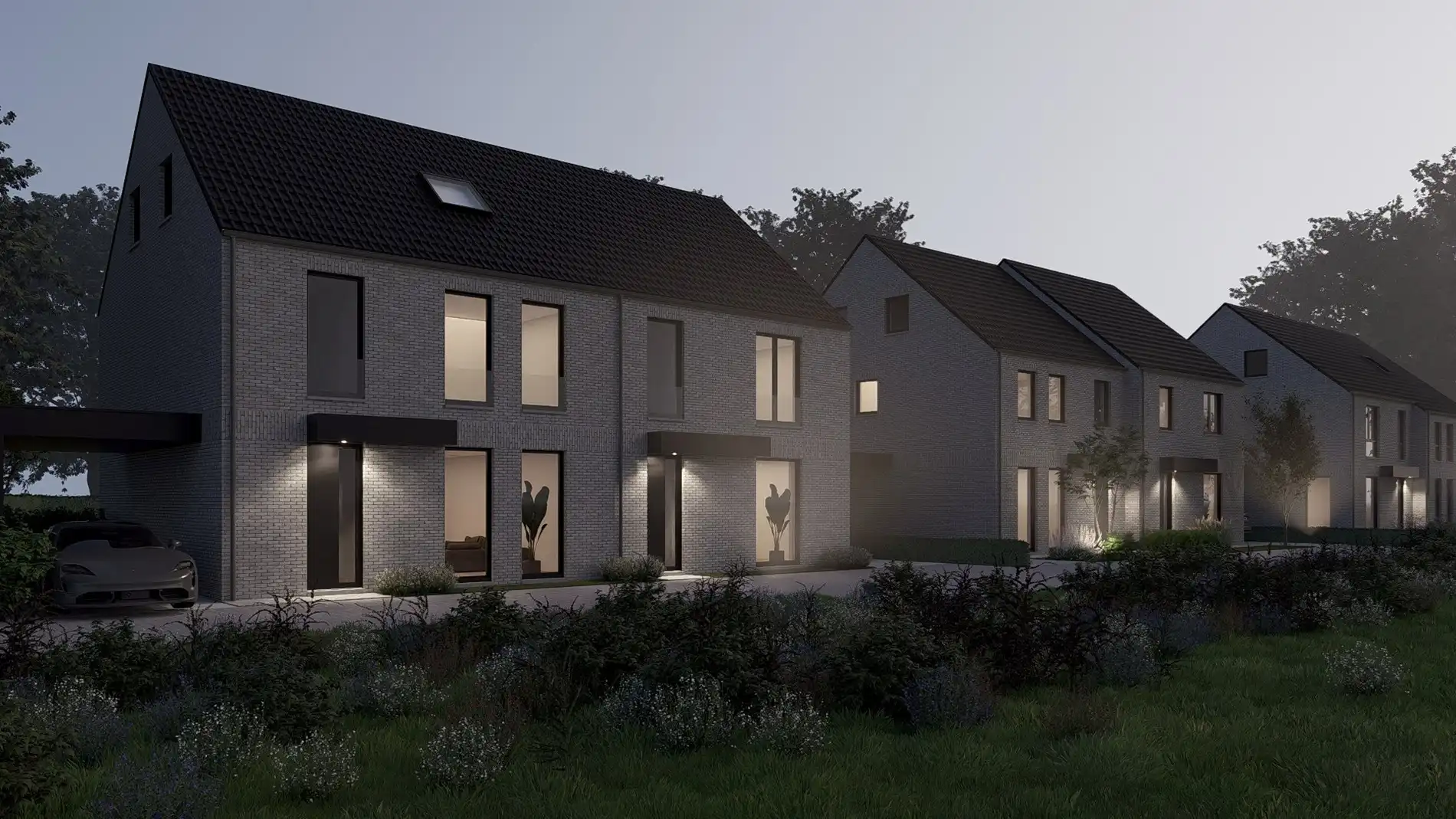 Halfvrijstaande nieuwbouwwoning gelegen op een perceel van 2a65ca op een gunstige locatie nabij de Nederlandse grens!  foto 5
