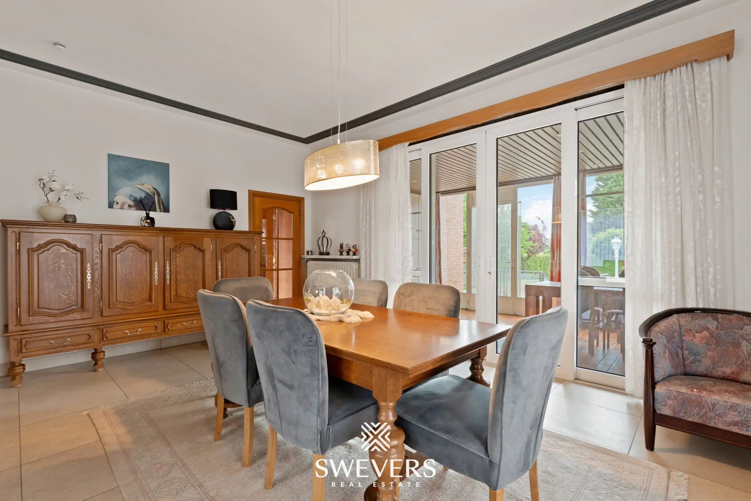 Bijzonder ruime villa (346m²) met mooie grote tuin op centrale locatie in Alken foto 10