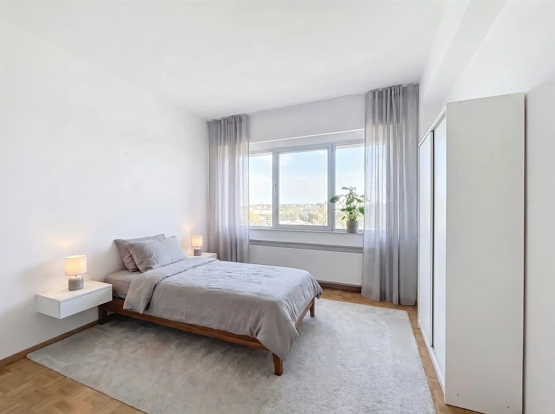 Instapklaar appartement met 2 slaapkamers en garage op toplocatie in Linkeroever! foto 7