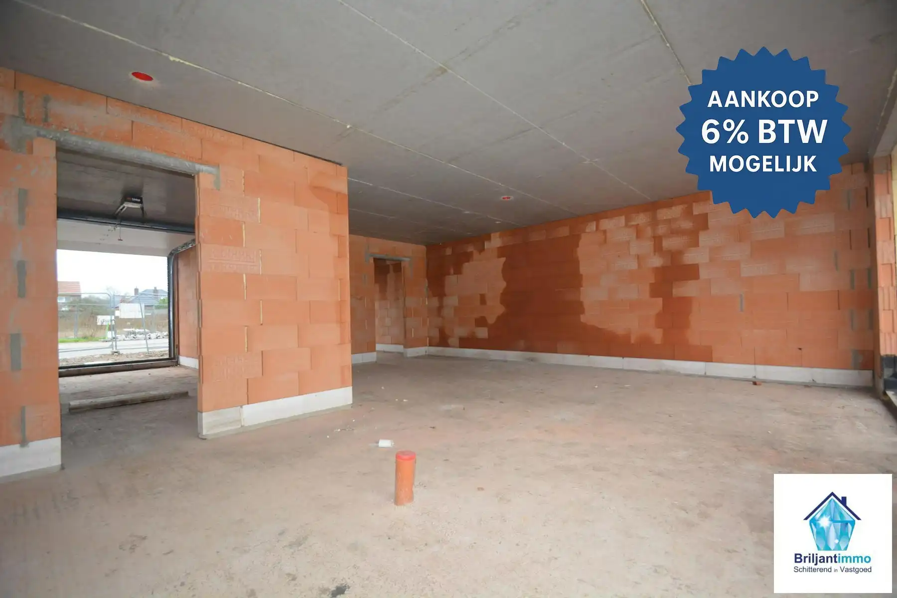 NIEUW te bouwen HOB in -rode gelijmde gevelsteen  foto 15