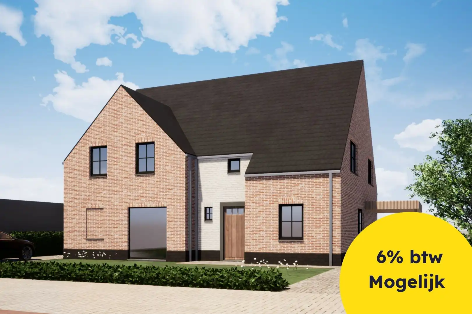 Project Eernegemsestraat 160 - 162 - 8211 Aartrijke