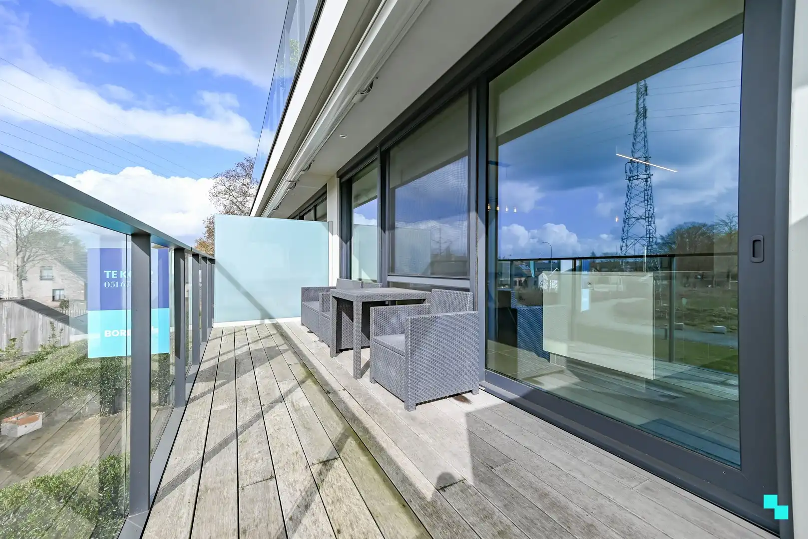 Energieneutraal tweeslaapkamerappartement in groene omgeving te Izegem foto 9