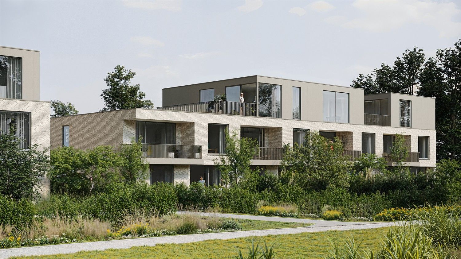 Nieuwbouwappartement, eerste verdieping, in een prachtige parkomgeving foto 15