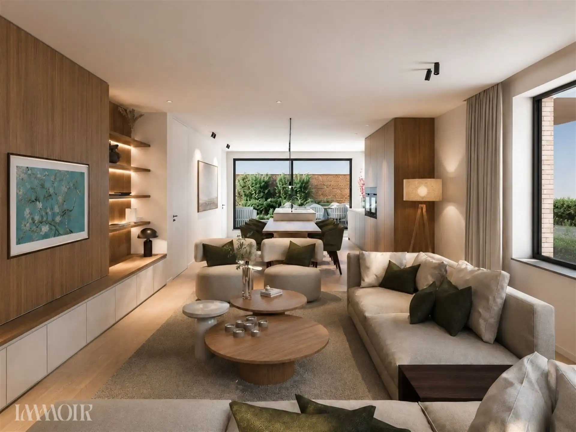 Lichtrijke nieuwbouwduplex met 3 terrassen.  foto 2