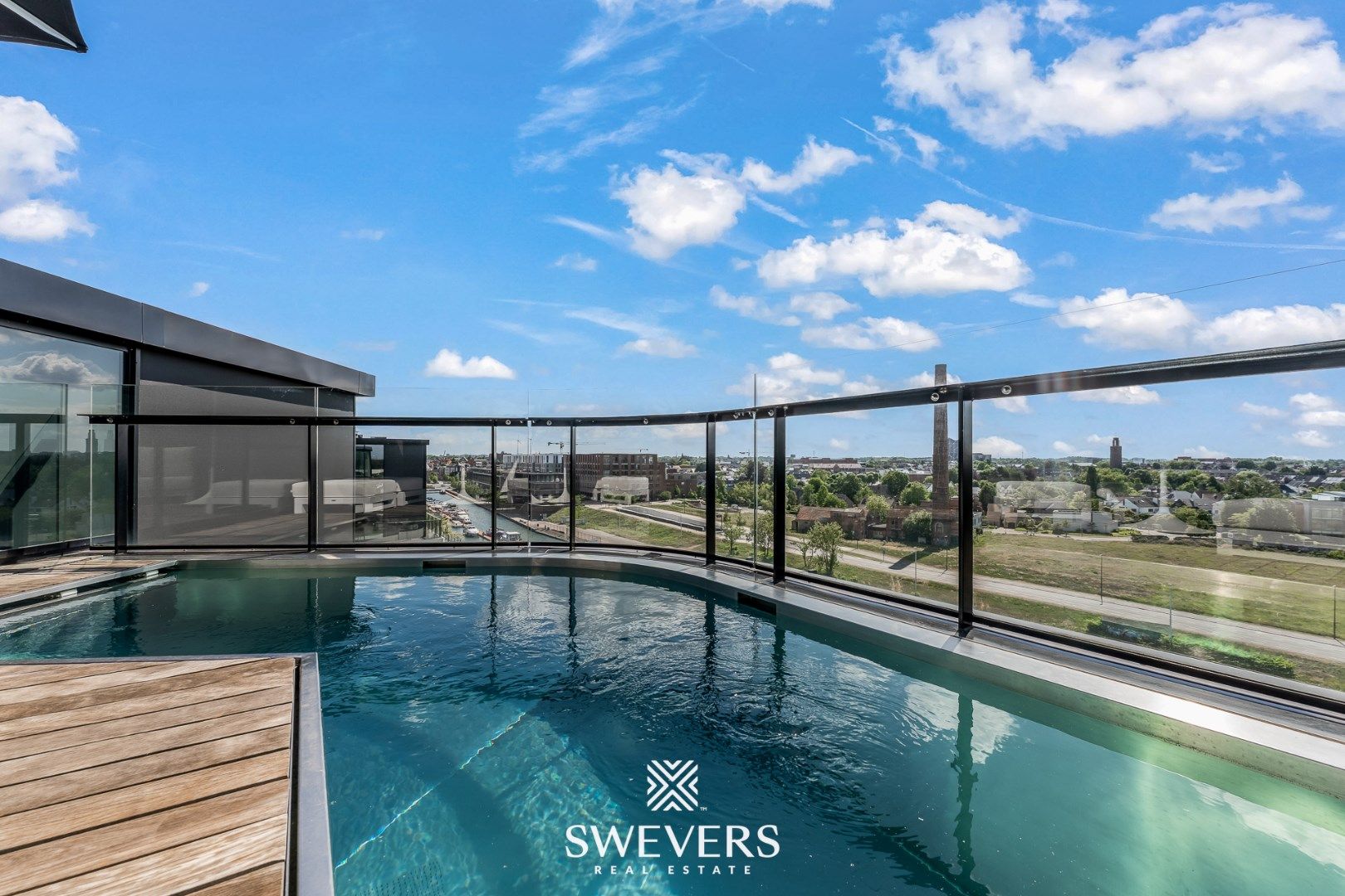 Exclusief penthouse ( 197 m2) met ruim terras ( 187 m2 ) en zwembad in residentie Zuidzicht te Hasselt foto 26