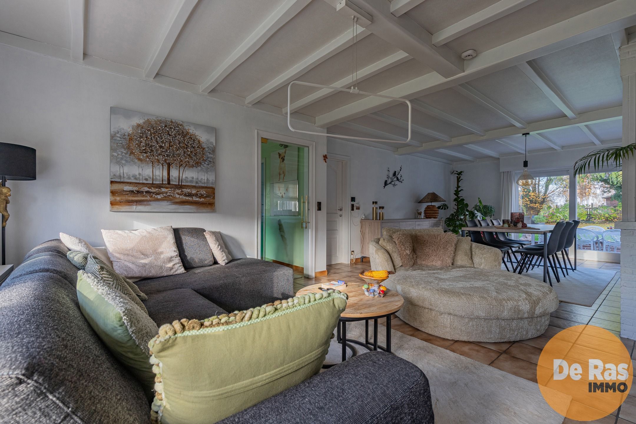 RESSEGEM - Residentieel gelegen hoeve met 3slp/garage/tuin foto 9