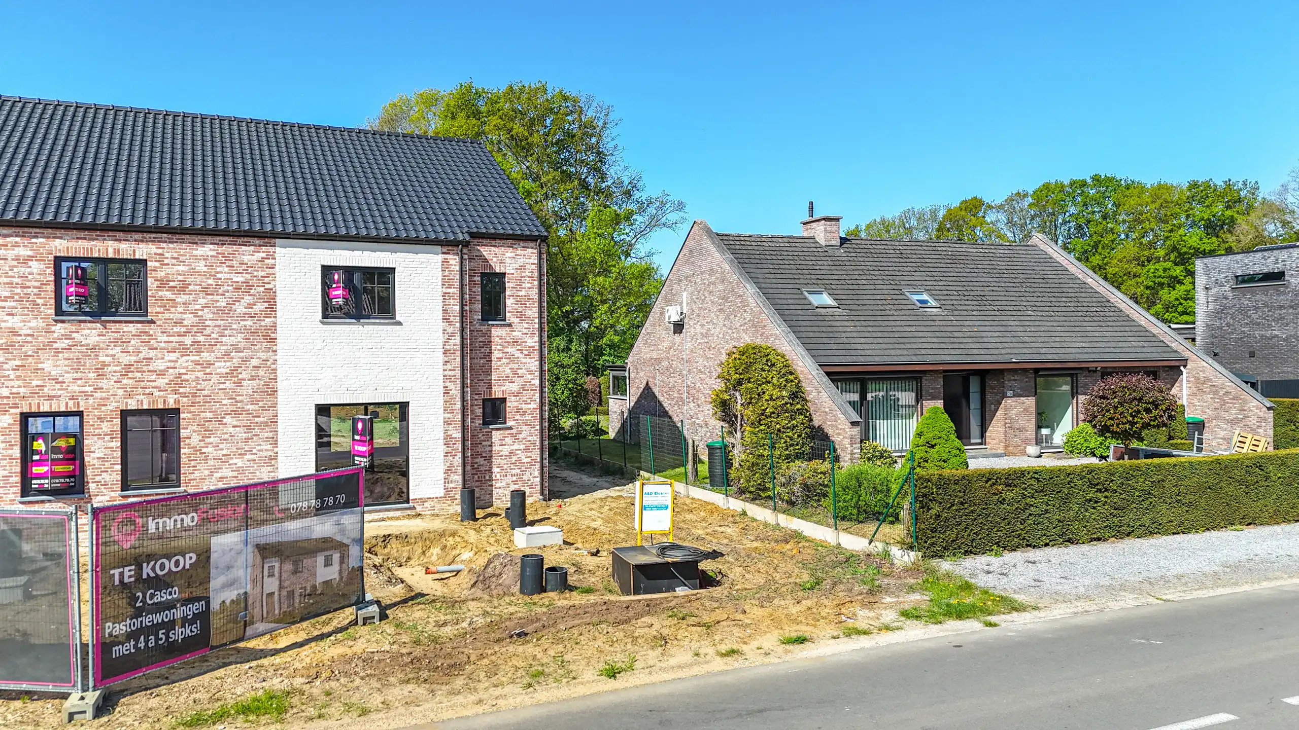 Tijdloze nieuwbouwwoning met 4 slpks + uitzicht op het groen! foto 6