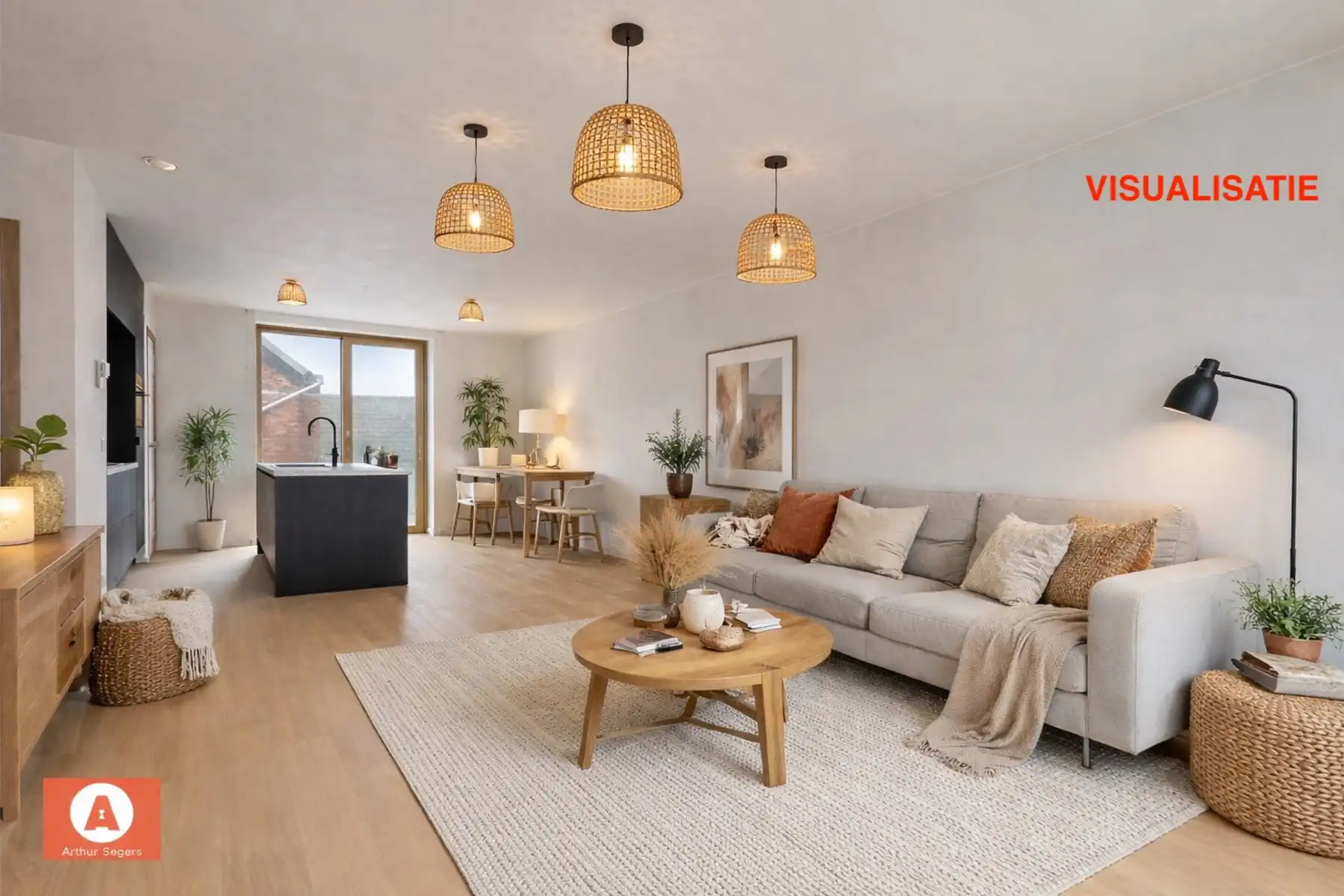 Nieuwbouw duplex-appartement in kleinschalige residentie foto {{pictureIndex}}