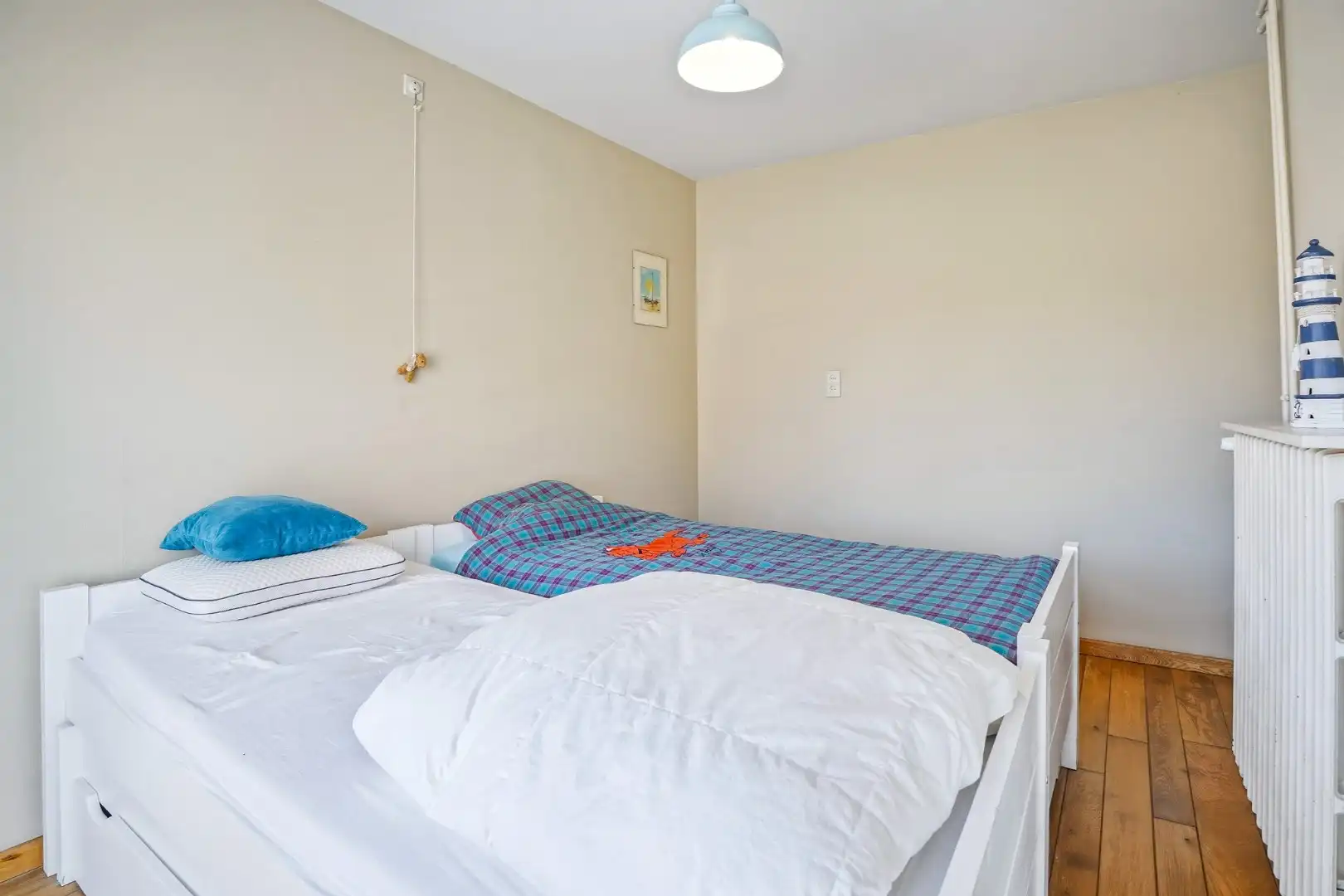 Instapklaar en lichtrijk 3-slaapkamerappartement (109 m²)met terras en parkeerplaats te Oostduinkerke.  foto 12