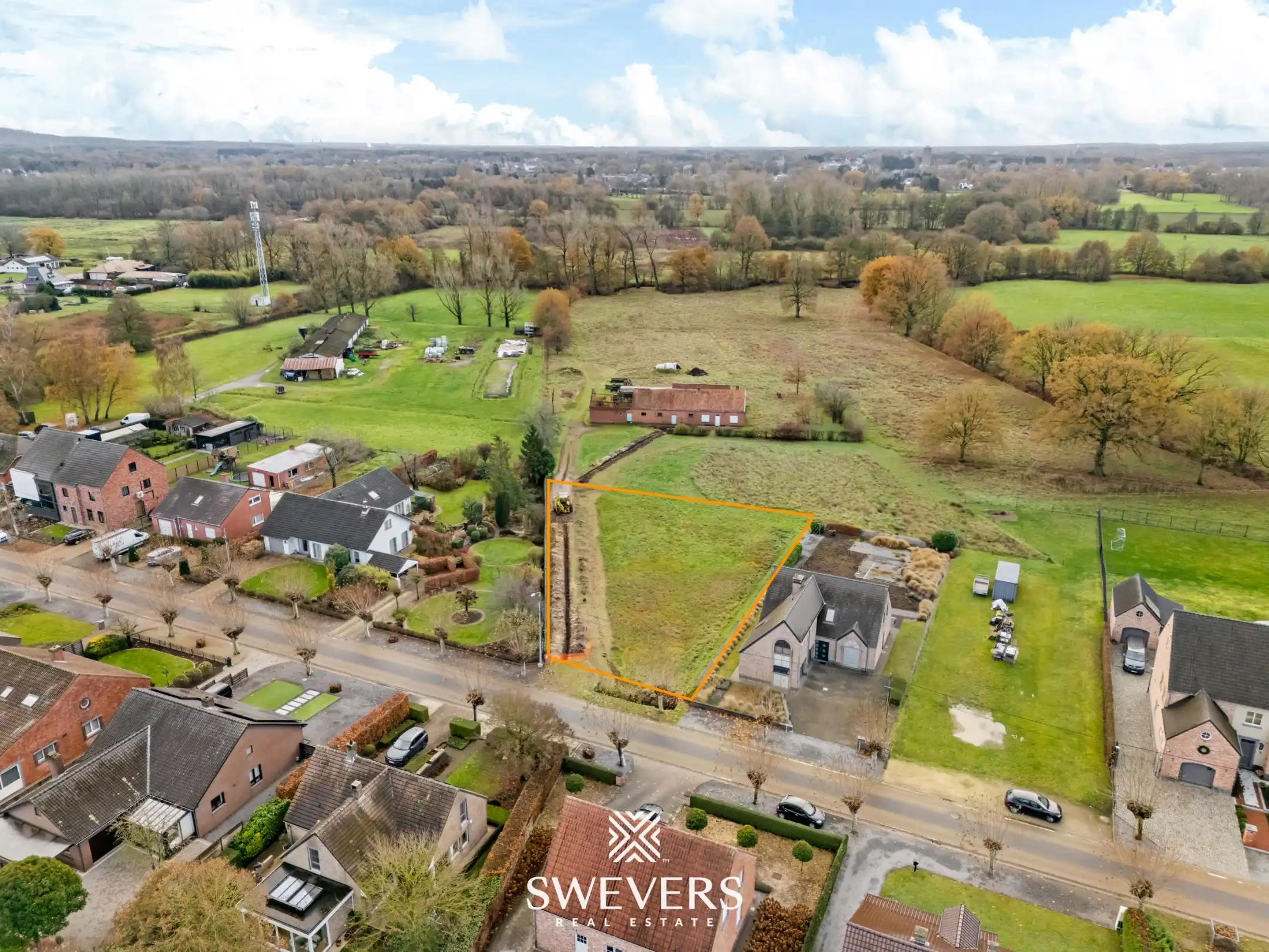 Knap perceel van 14a99 voor open bebouwing met agrarisch zicht te Koersel foto 7