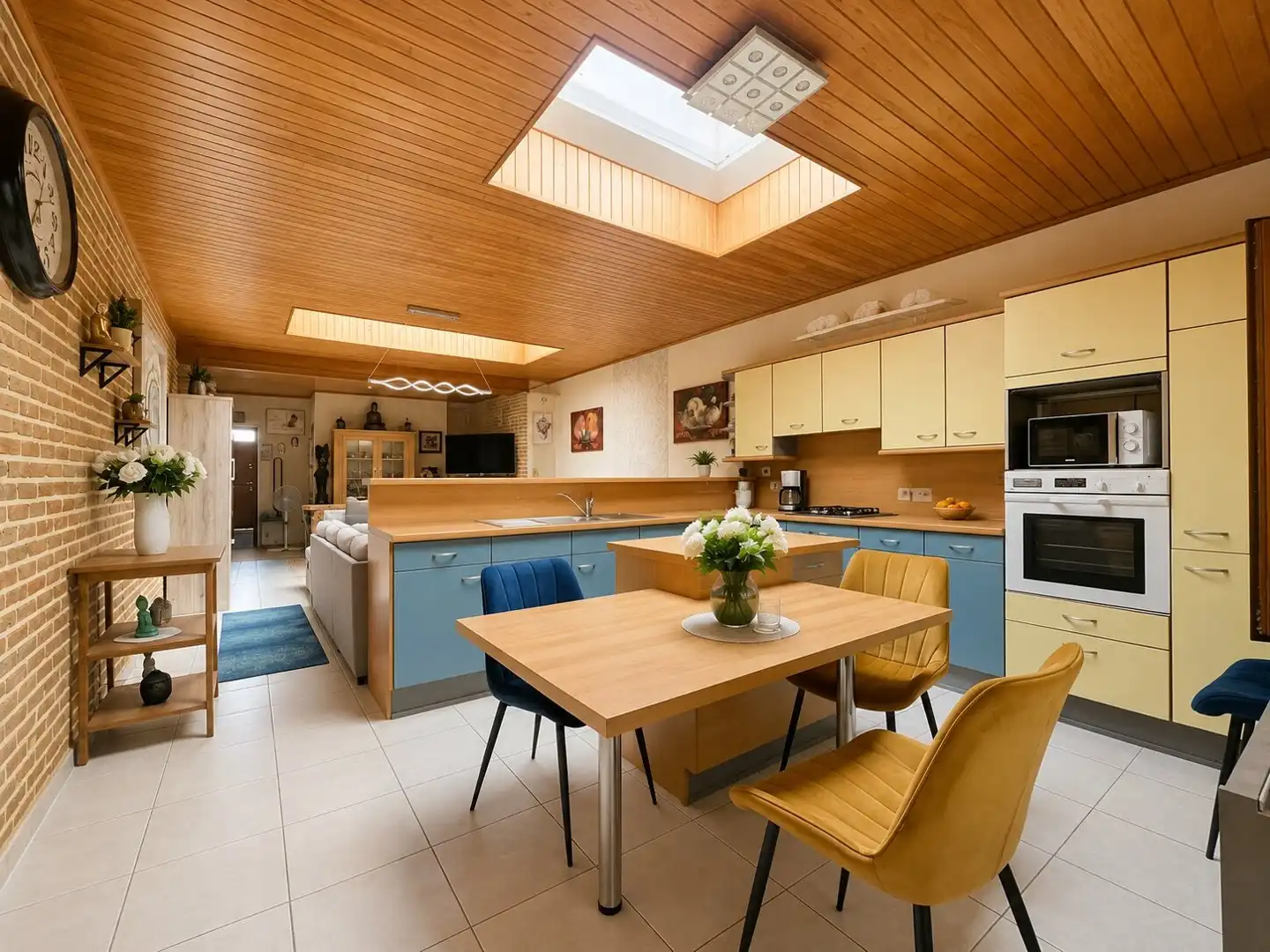 Moorslede – Halfopen gezinswoning met tuin en uitweg achteraan foto 8