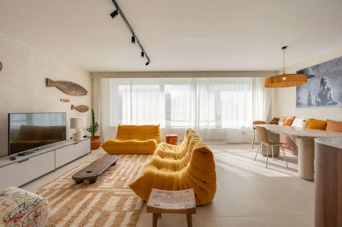 Stijlvol gerenoveerd appartement op de vierde verdieping met zijdelings zeezicht in het Zoute foto 4