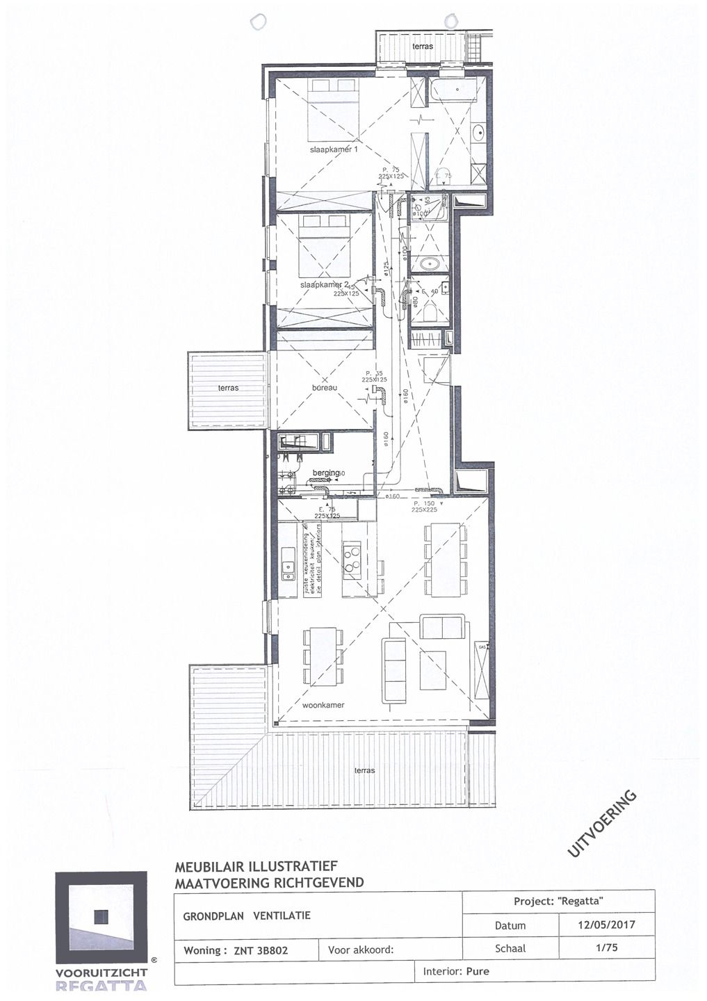 ANTWERPEN LINKEROEVER - APPARTEMENT MET FRONTAAL WATERZICHT foto 25