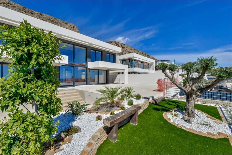NIEUWBOUW LUXE VILLA IN FINESTRAT MET UITZICHT OP ZEE foto 25