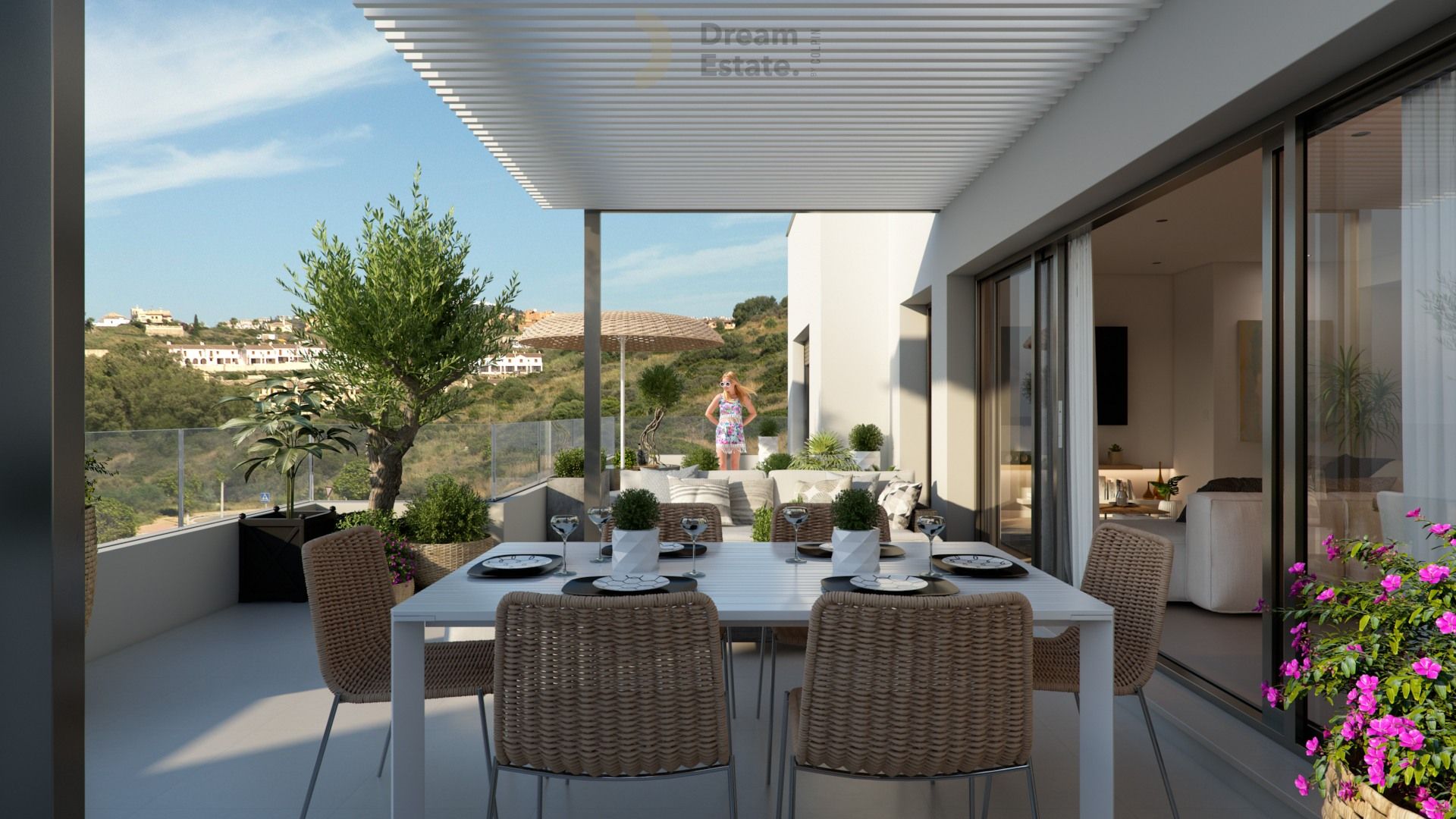 Drieslaapkamer type in het project Arrecife, Casares Costa. foto 9