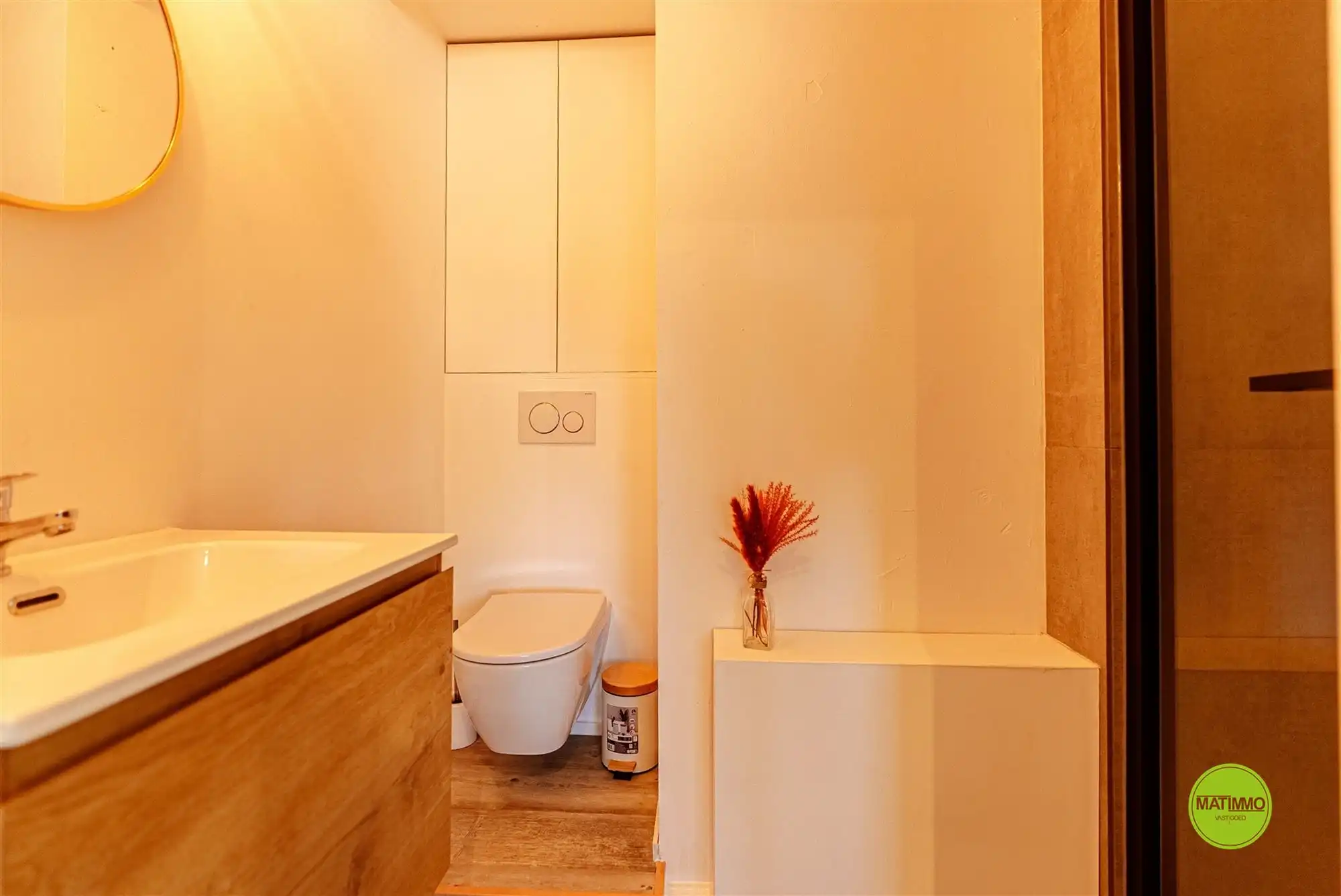 Volledig gerenoveerd 1-slaapkamerappartement met garage foto 8