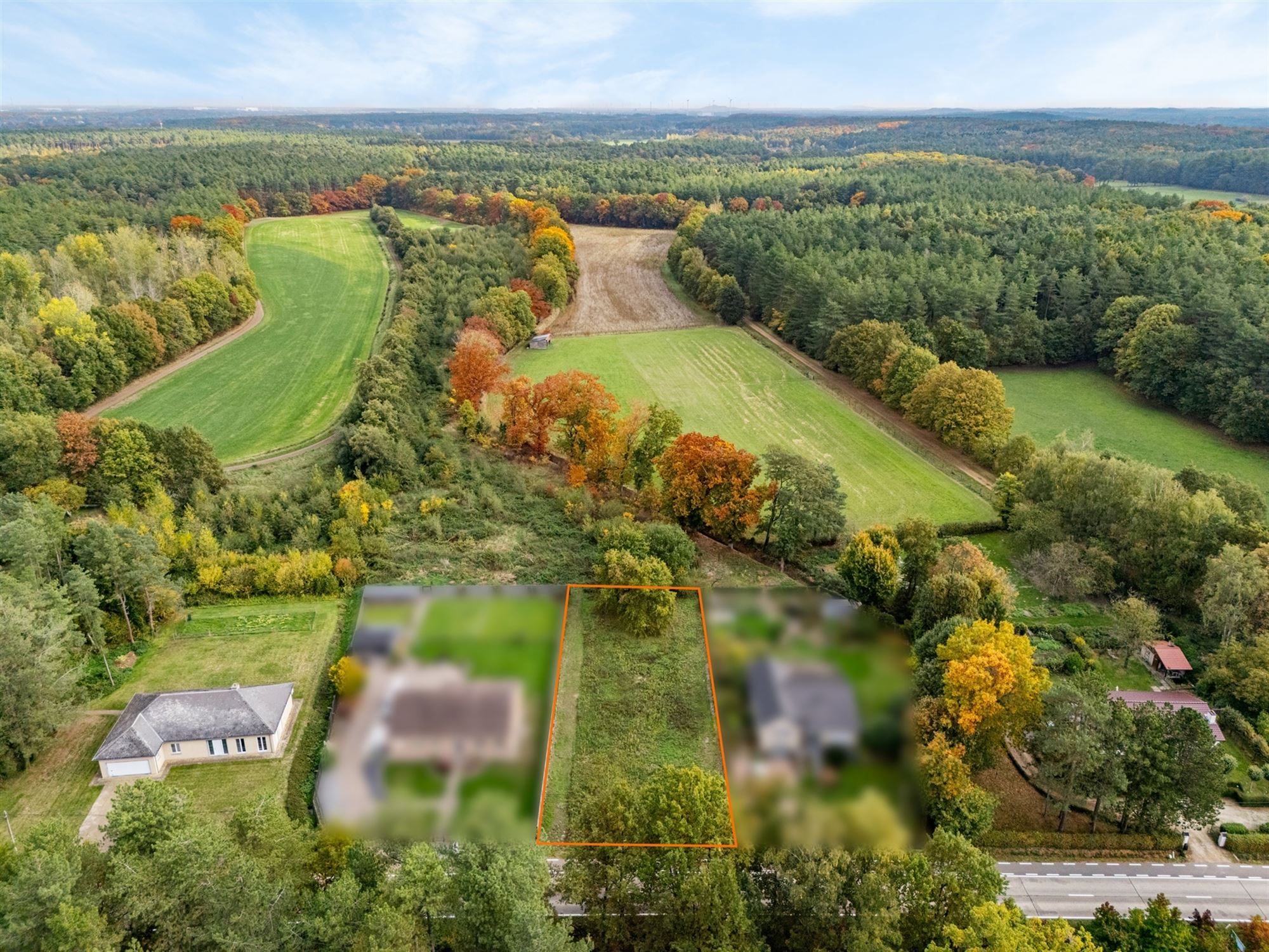PRACHTIGE BOUWGROND OB 1380M2 TEGEN GROENE OMGEVING foto 7