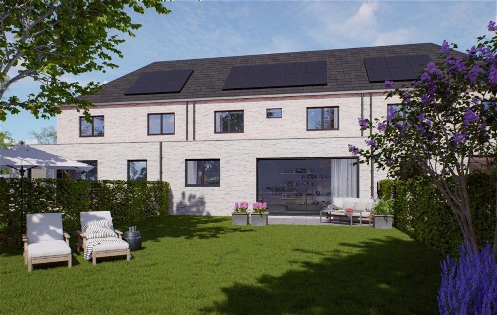 Nieuwbouwwoningen in Dendermonde – Vlietbergstraat  foto 6