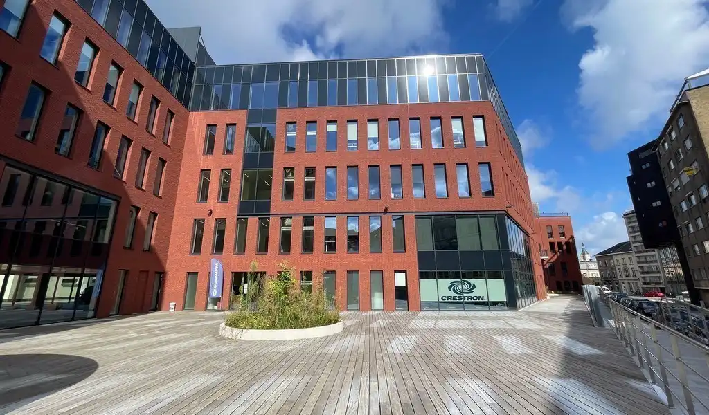 Zuidpoort Mechelen - nieuwbouw kantoren te huur aan station foto 2