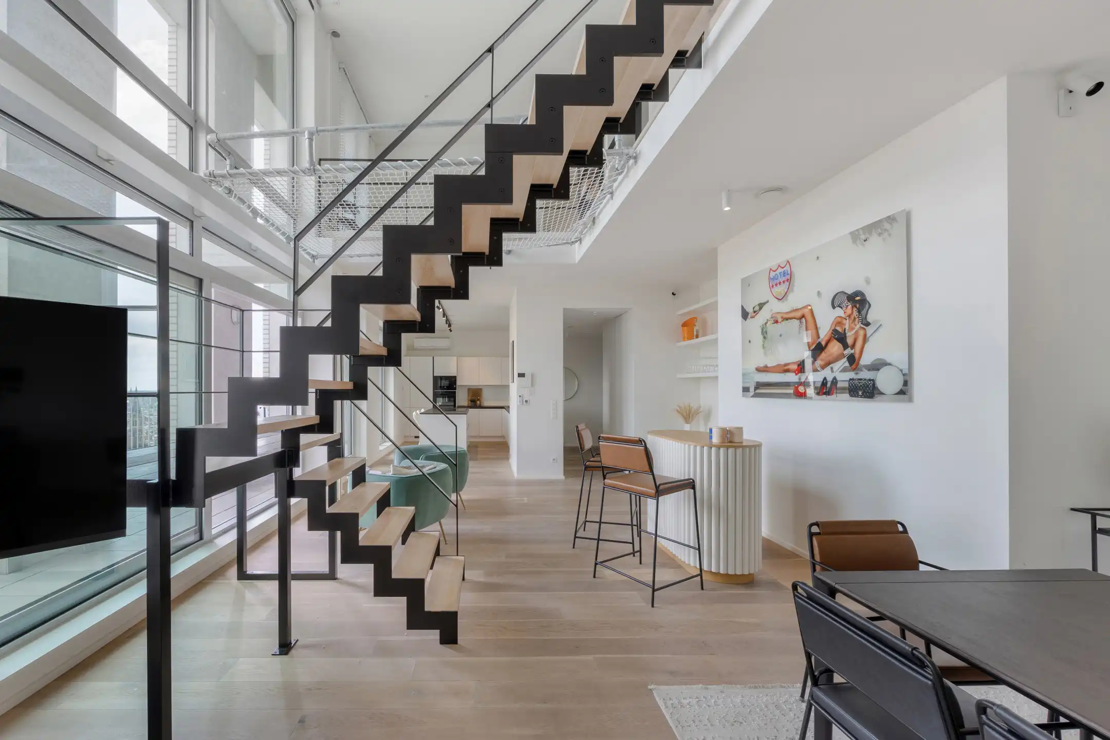 Exclusieve penthouse met panoramisch zicht over Antwerpen foto 4