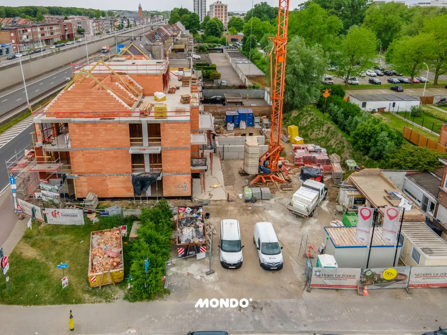 Penthouse met 2 slaapkamers en enorm terras te Boom. foto 12