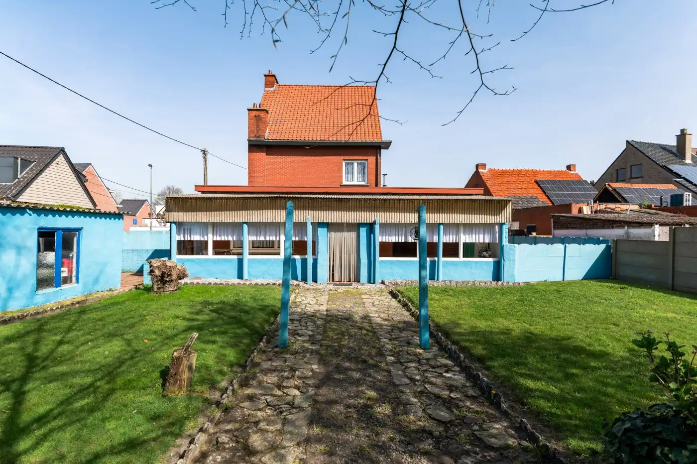Vrijstaande, te renoveren woning met 3 à 4 slpk., garage en zuid-tuin foto 33