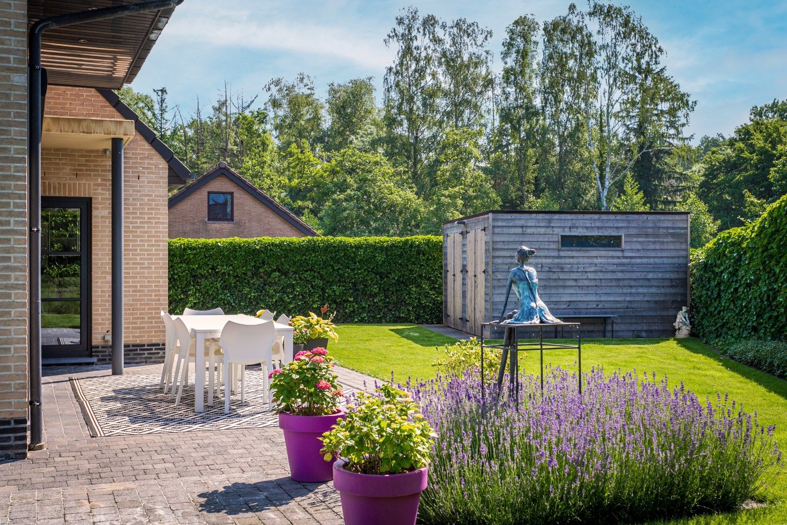 Instapklare woning met 3 slpks, garage en tuin te Halle foto 14