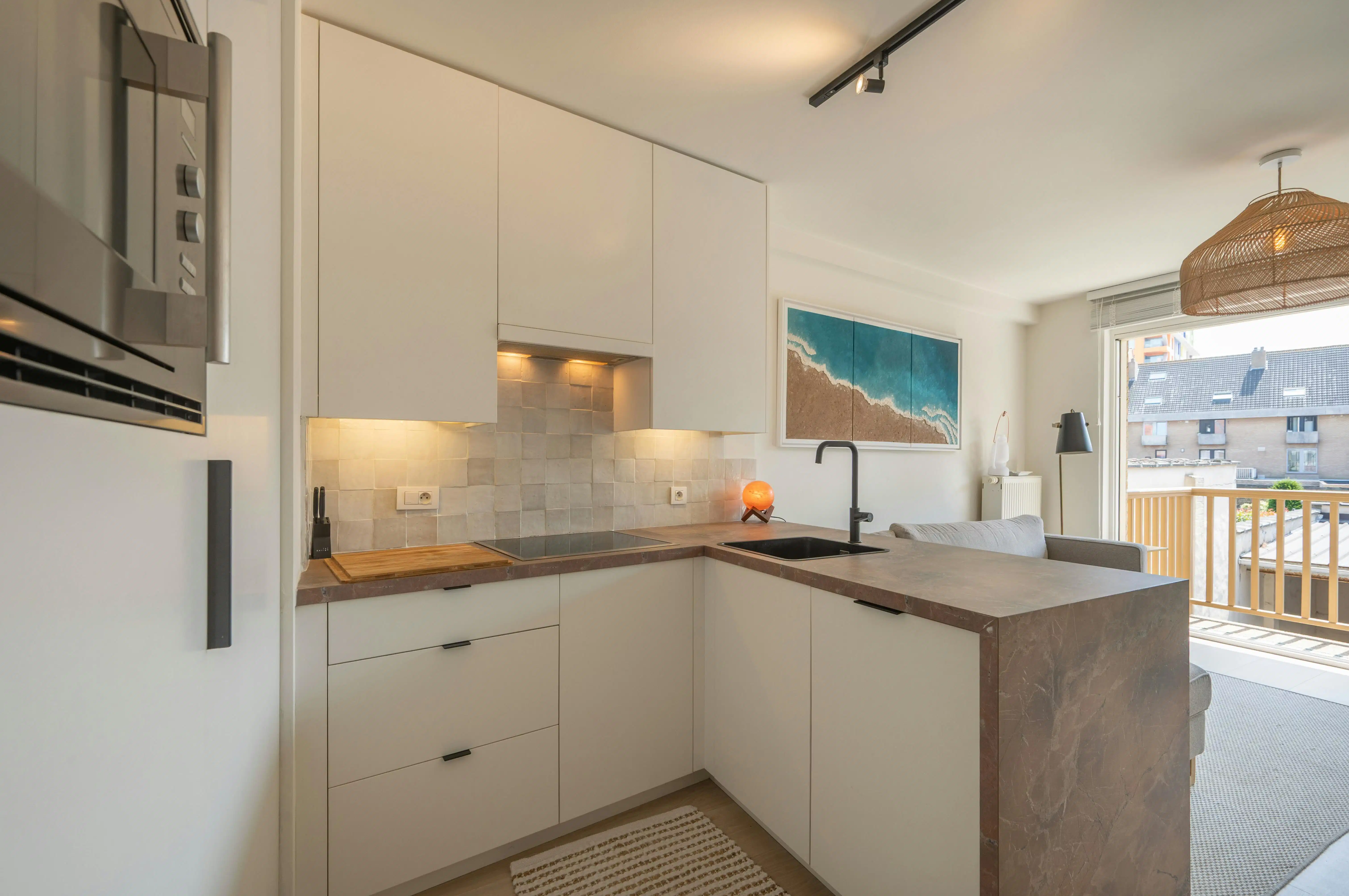 Knap appartement met zonnig terras te koop in Knokke-Heist foto 5