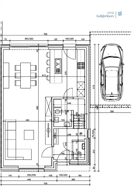 Geraardsbergen, Onkerzelestr. - 1 fase: Lot 04 foto 4