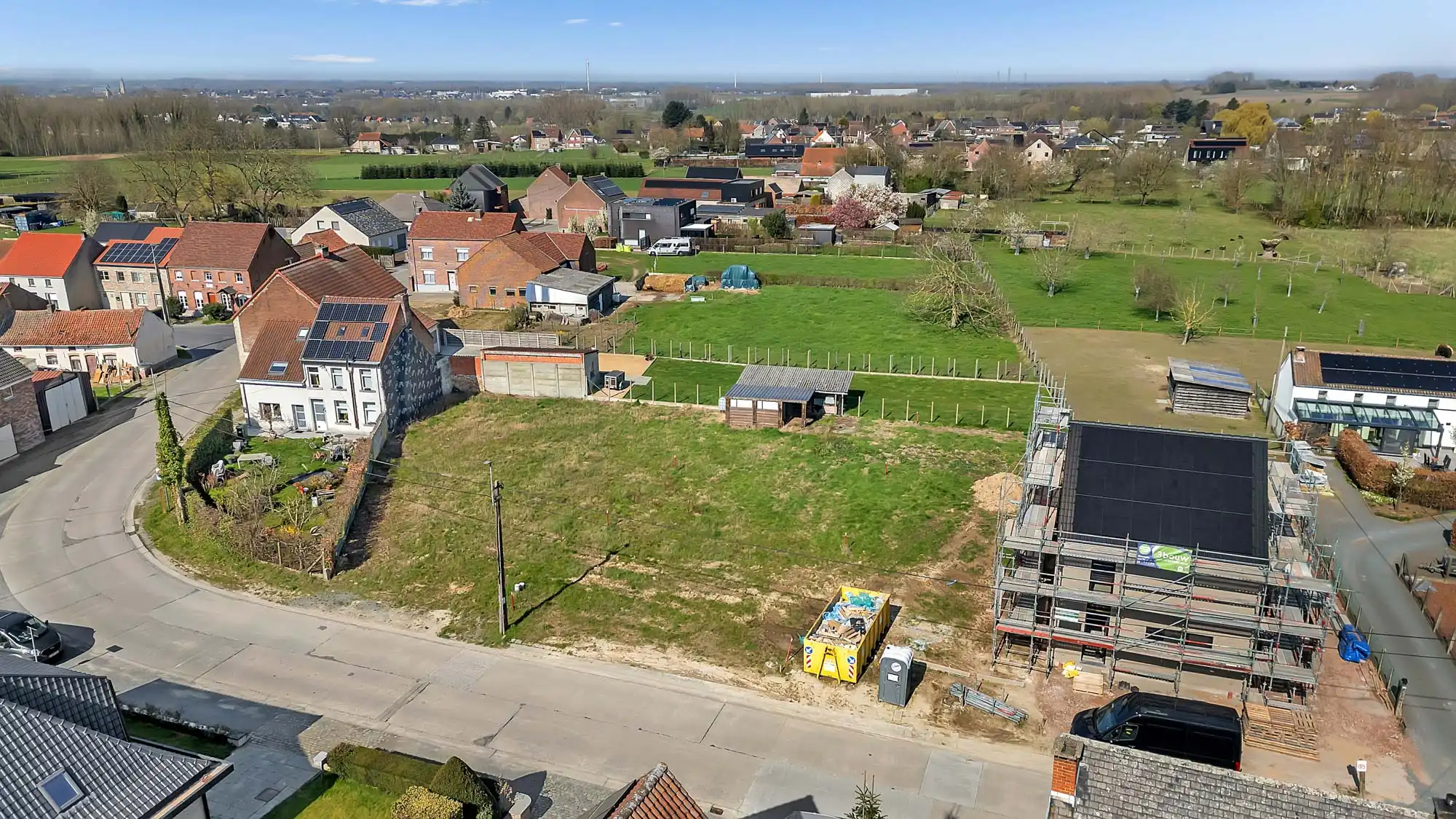 Rustig gelegen bouwgrond voor halfopen bebouwing te Meerbeke foto 5