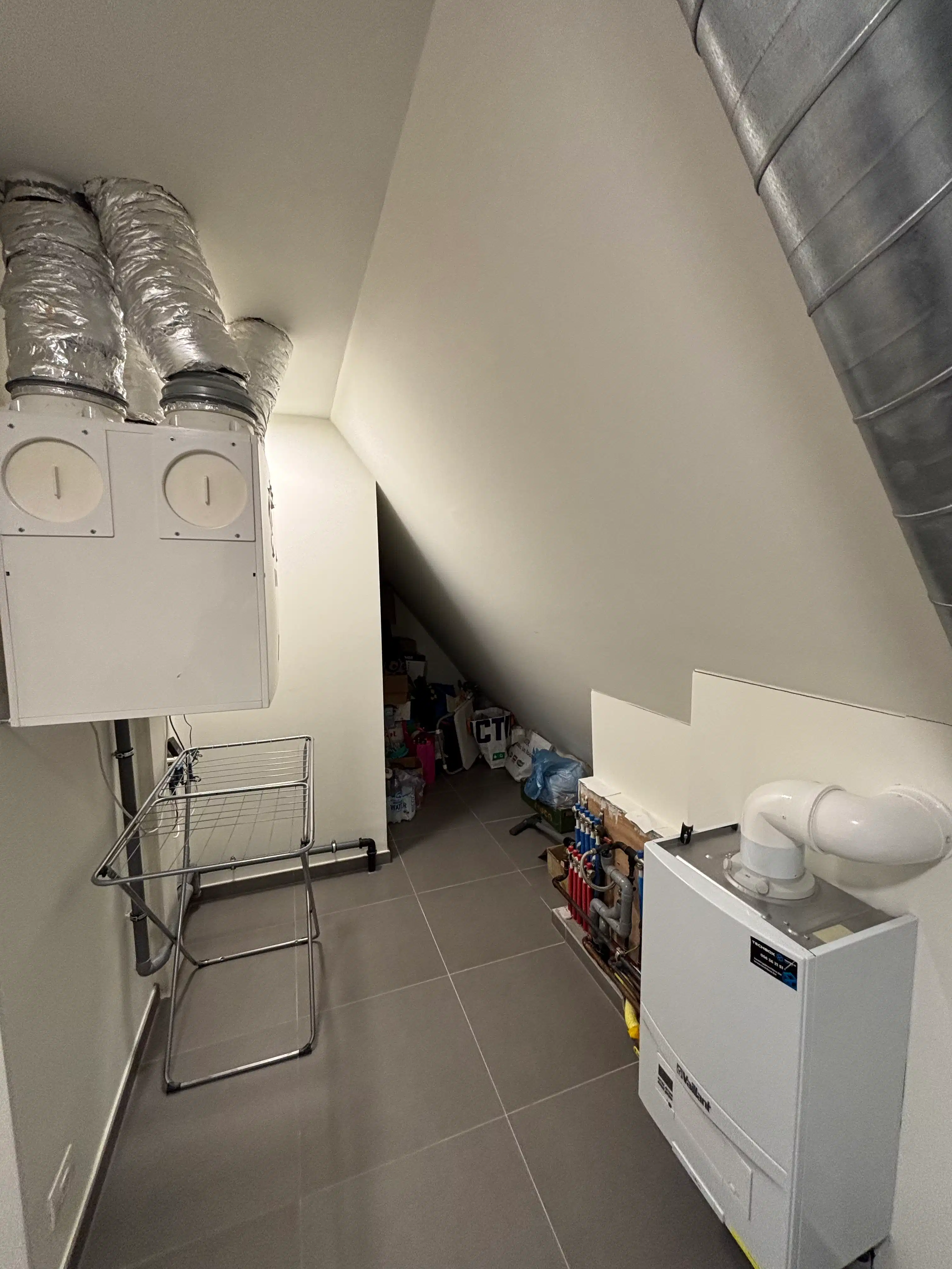 TE HUUR moderne penthouse met ruim terras  in Olsene foto 25