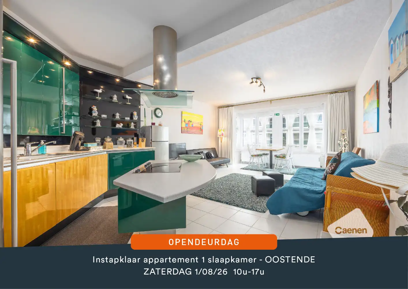 Appartement te koop Van Iseghemlaan 55/0201 - 8400 Oostende