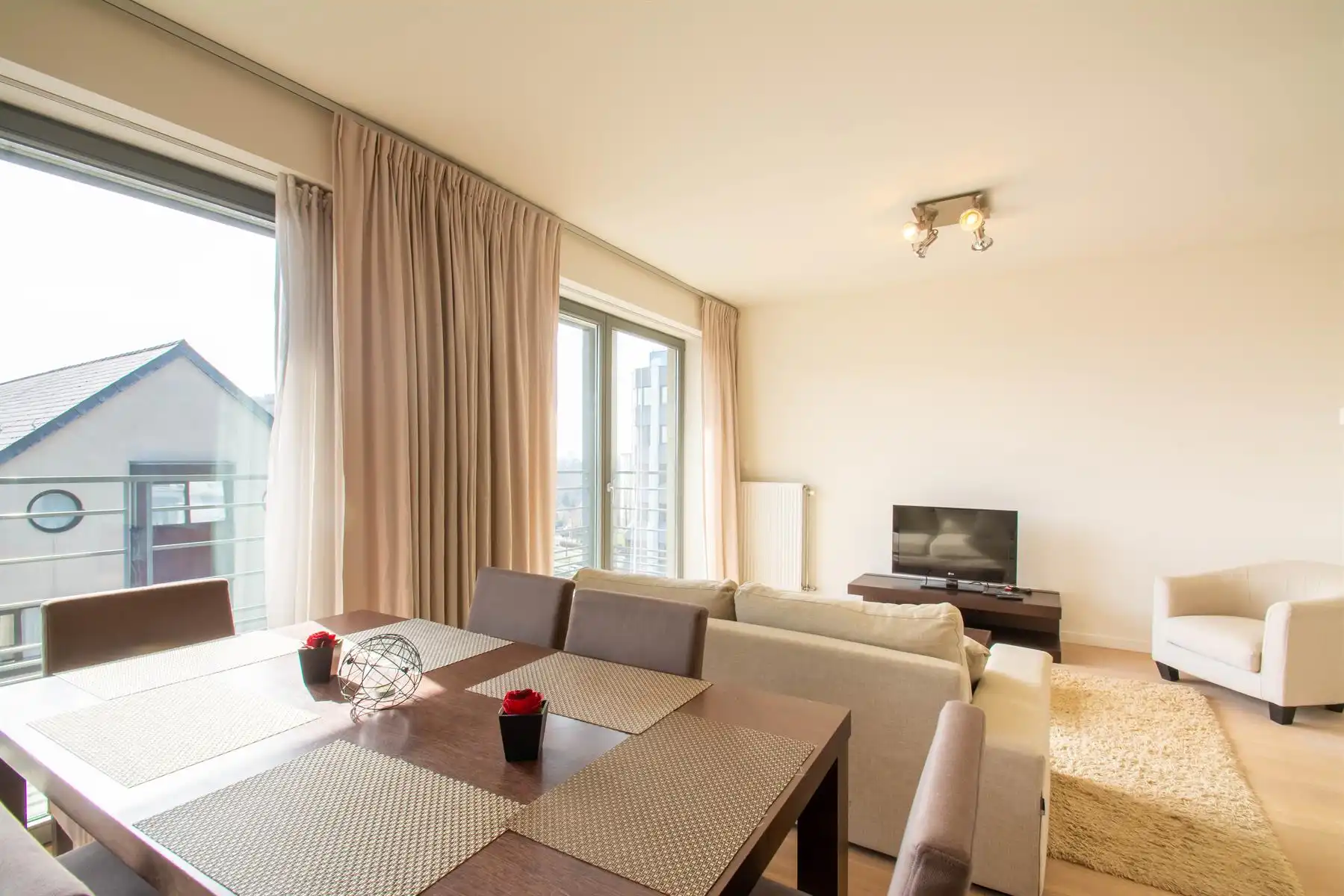 Prachtig gemeubeld 3 kamer appartement + TERRAS (NAVO) foto 4
