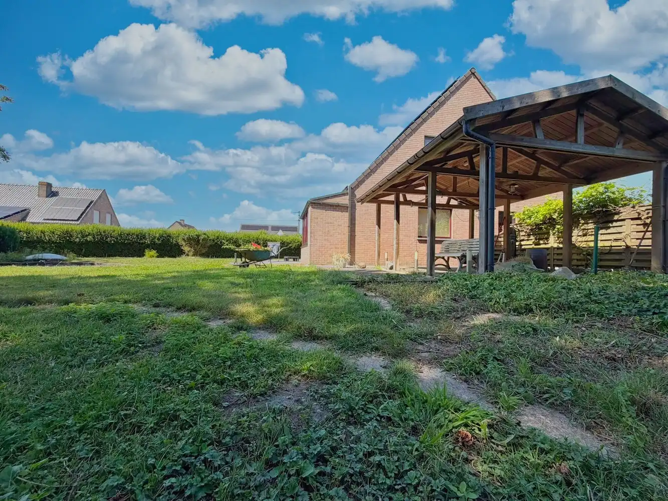 Alleenstaande woning (3 slpks) + tuin met landelijk verzicht foto 12