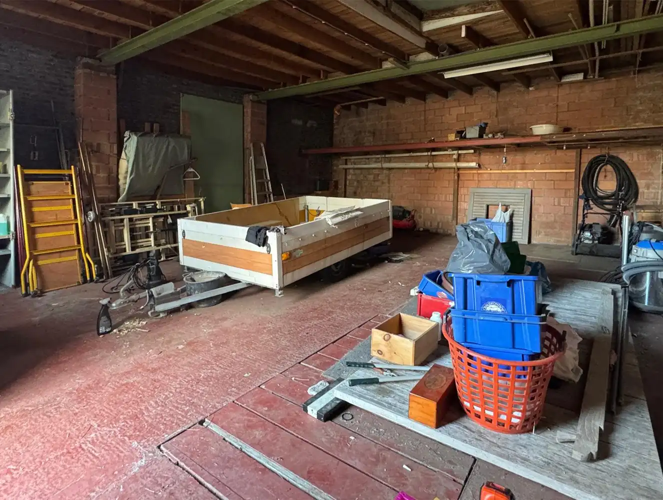 Bouwgrond van 275 m² met grote garage van ca. 45 m² foto 6