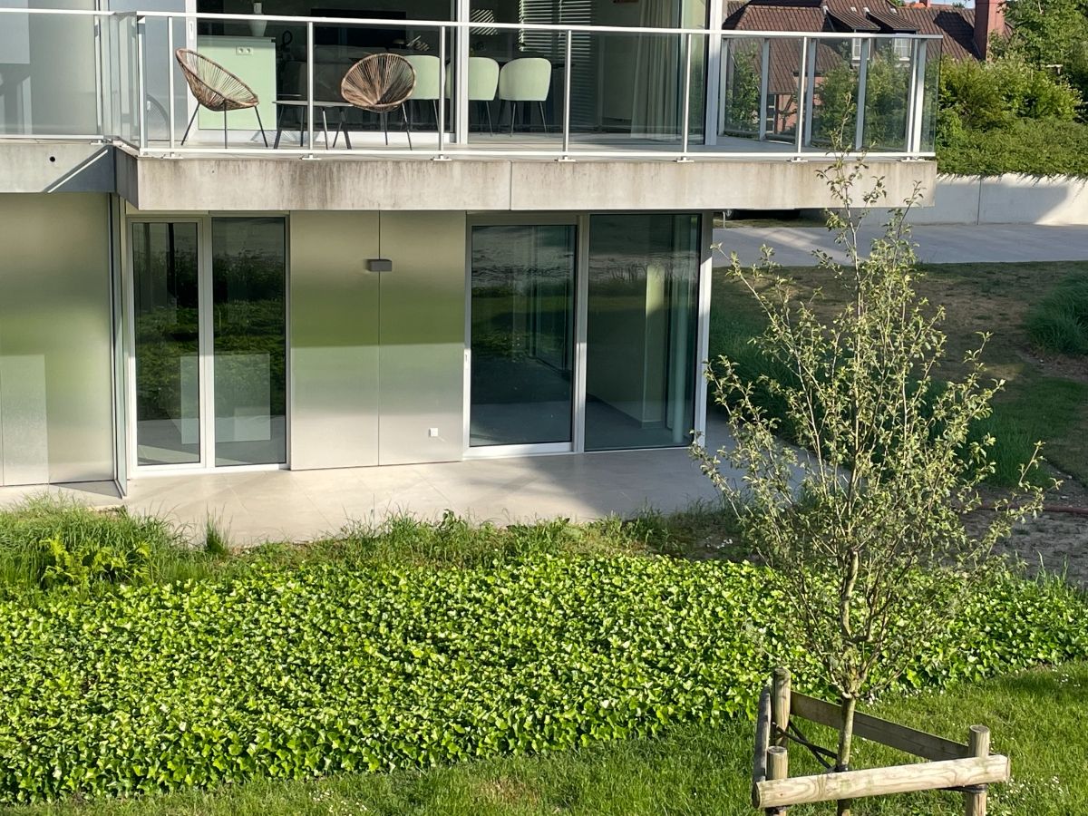Twee-slaapkamer GELIJKVLOERS nieuwbouw hoekappartement + terras foto 8