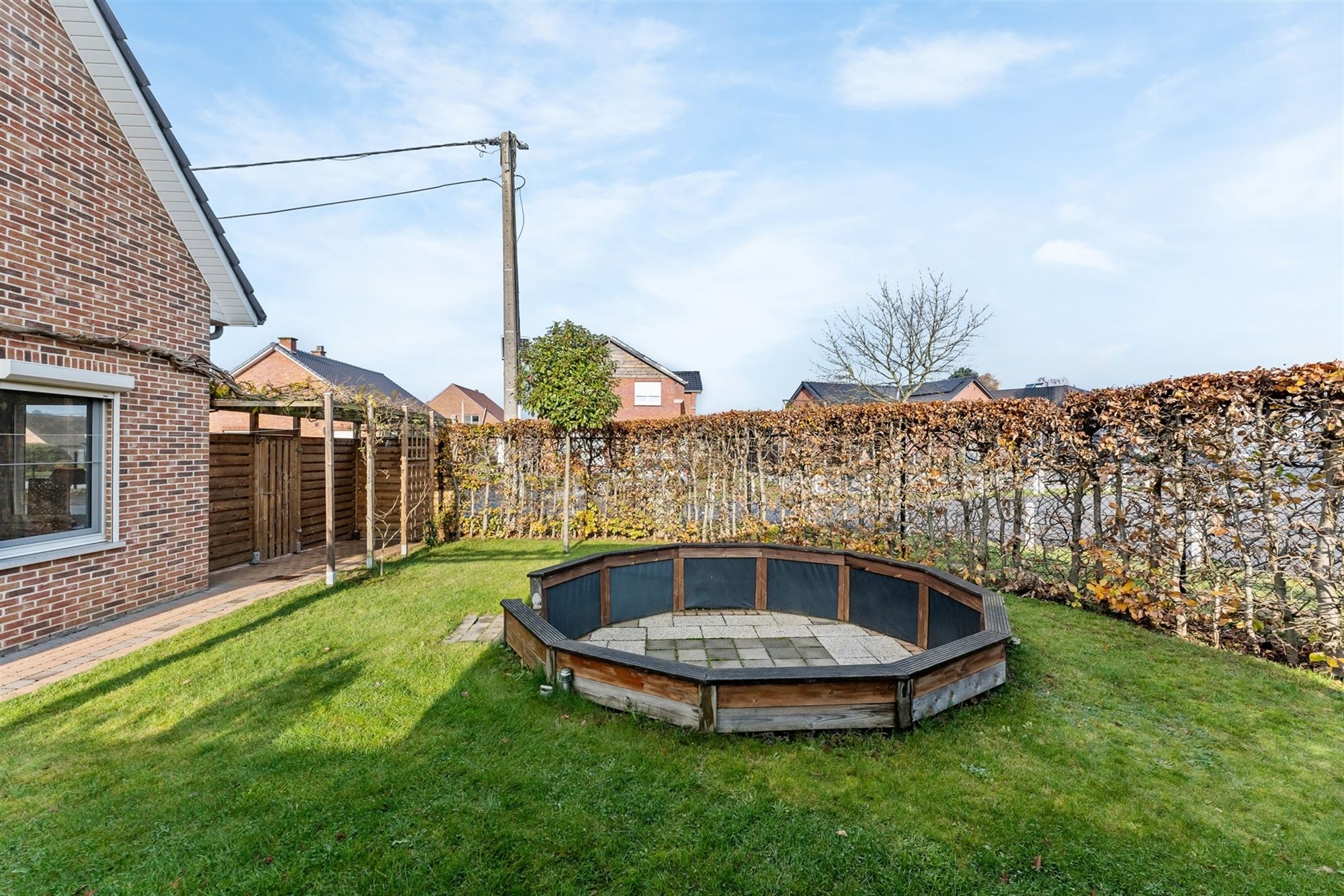 PERFECT ONDERHOUDEN HOB MET 3 SLAAPKAMERS RUSTIG GELEGEN OP EEN ZONNIG GEORIËNTEERD PERCEEL VAN 3A27CA TE BEVERLO. foto 21