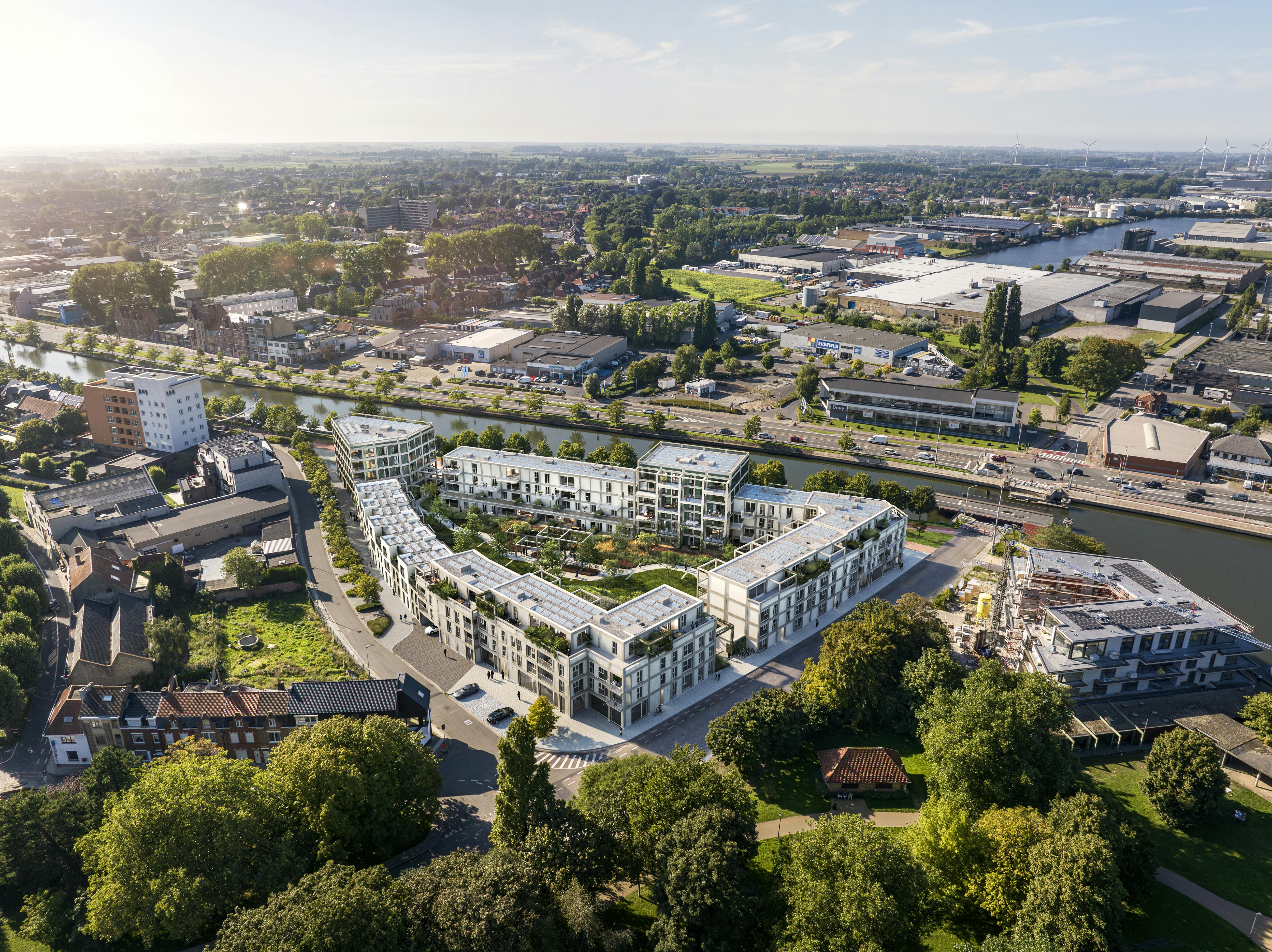 NIeuwbouwproject Kolenkaai te Brugge foto 5