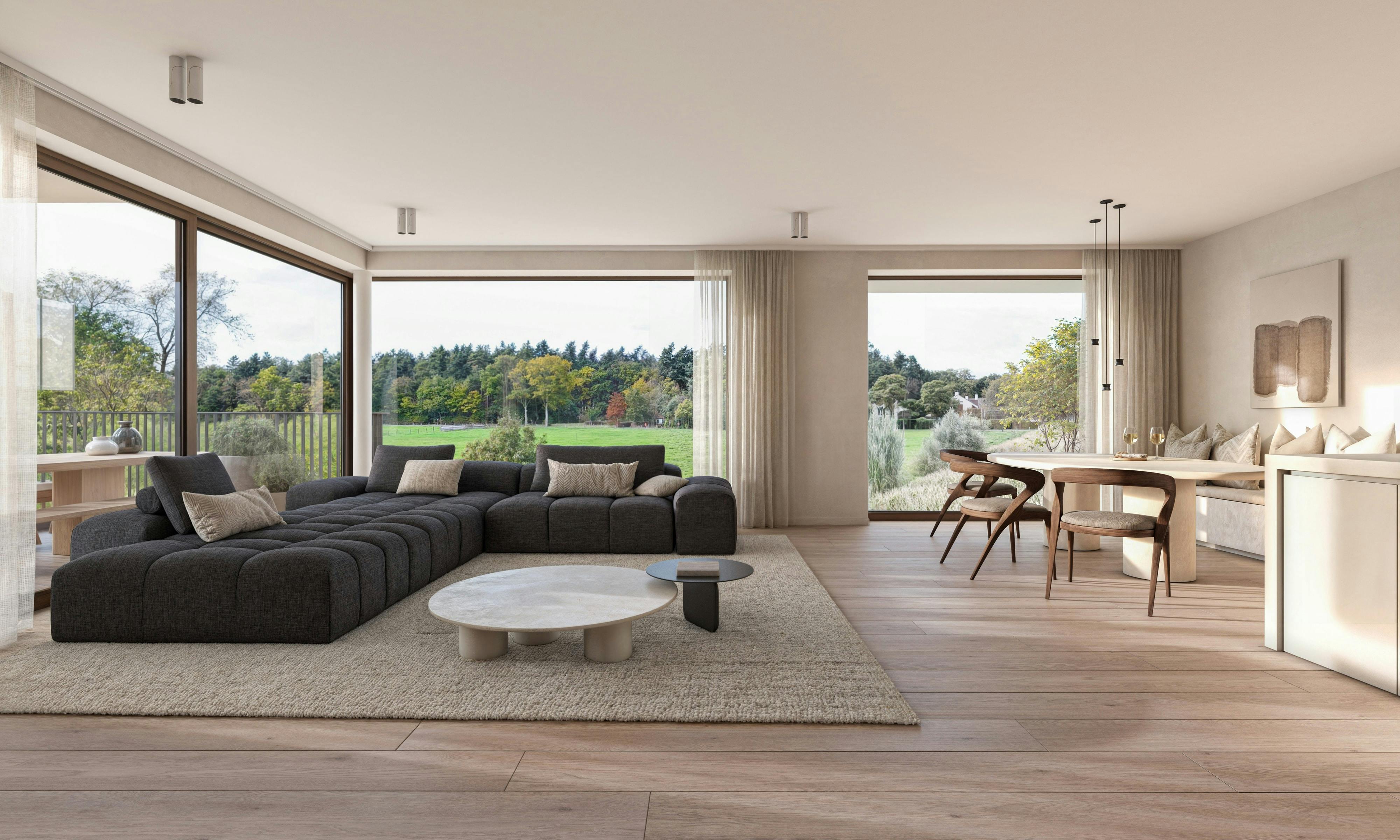 Penthouse met 2 slaapkamers en riant terras te Loppem foto 5