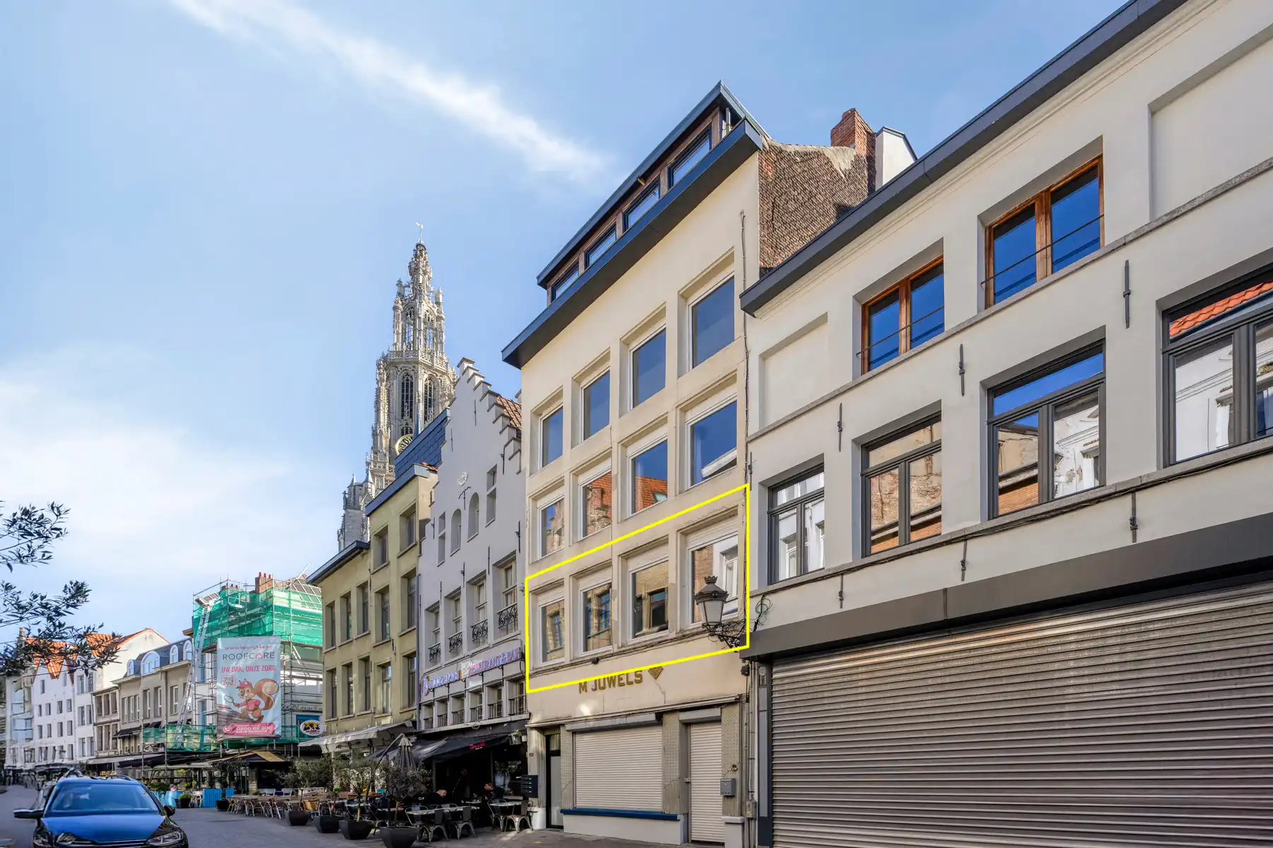 Appartement met twee slaapkamers in hartje Antwerpen. foto {{pictureIndex}}