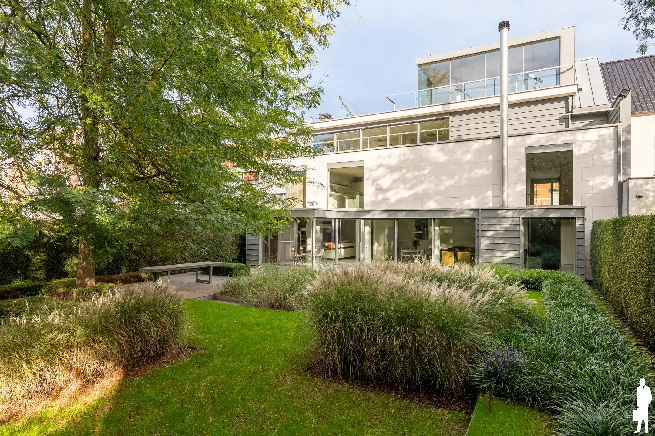 Exclusieve architectenwoning met panoramisch zicht op natuur foto {{pictureIndex}}