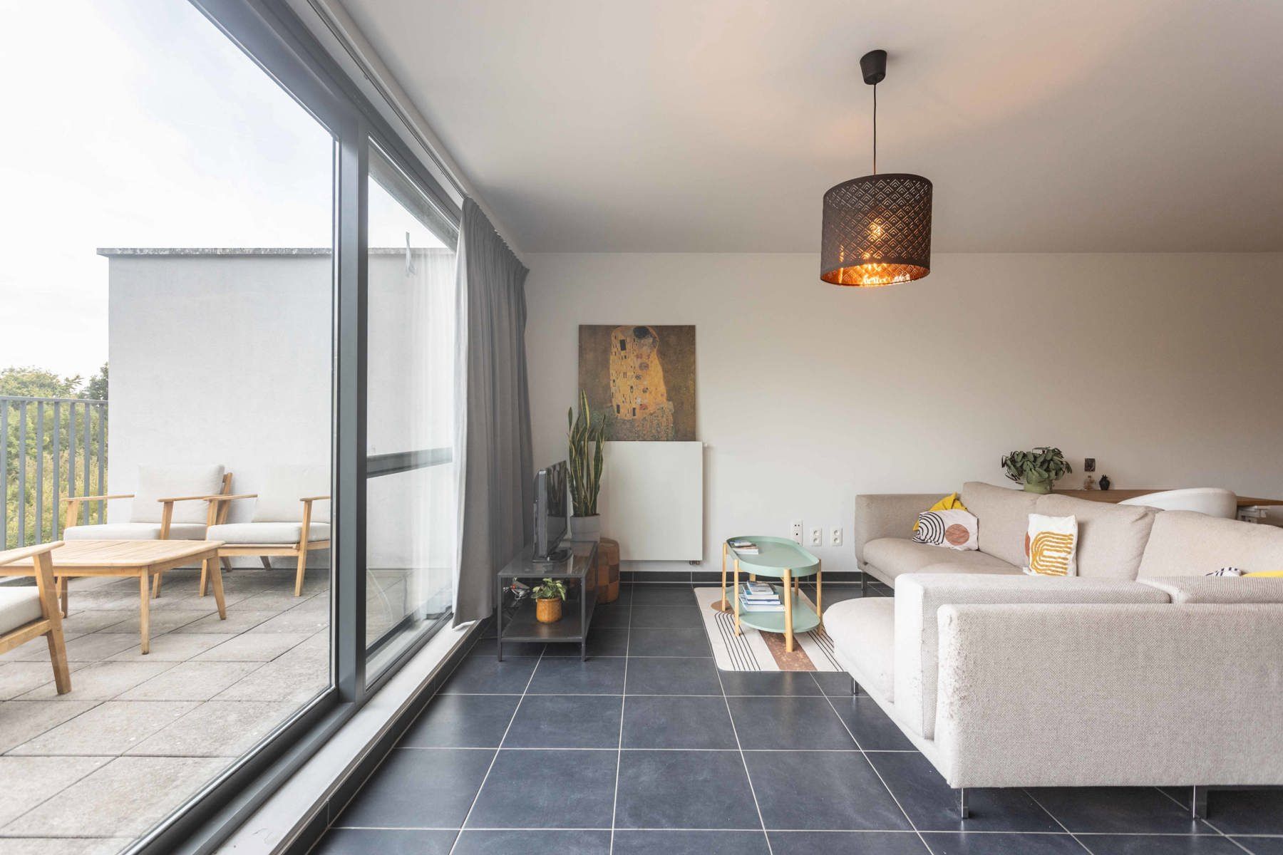 Zonnige penthouse , 2 slpk, met ruim terras  foto 2
