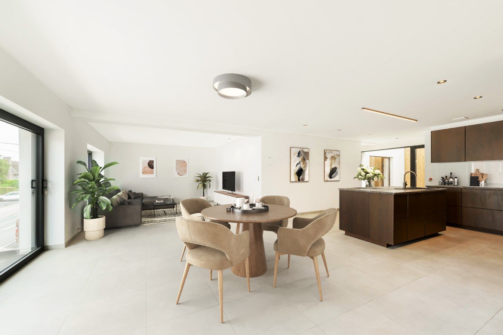 PRACHTIG APPARTEMENT (138 m²) MET 2 SLPKS | TERRAS EN PATIO foto {{pictureIndex}}