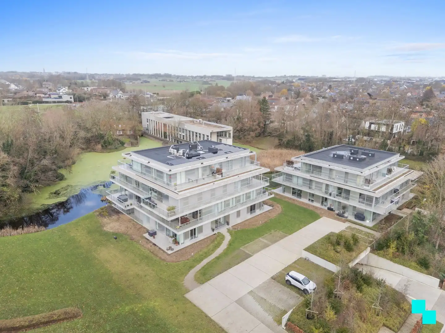 Residentie Heron - Exclusief wonen in het groen - Roeselare foto {{pictureIndex}}